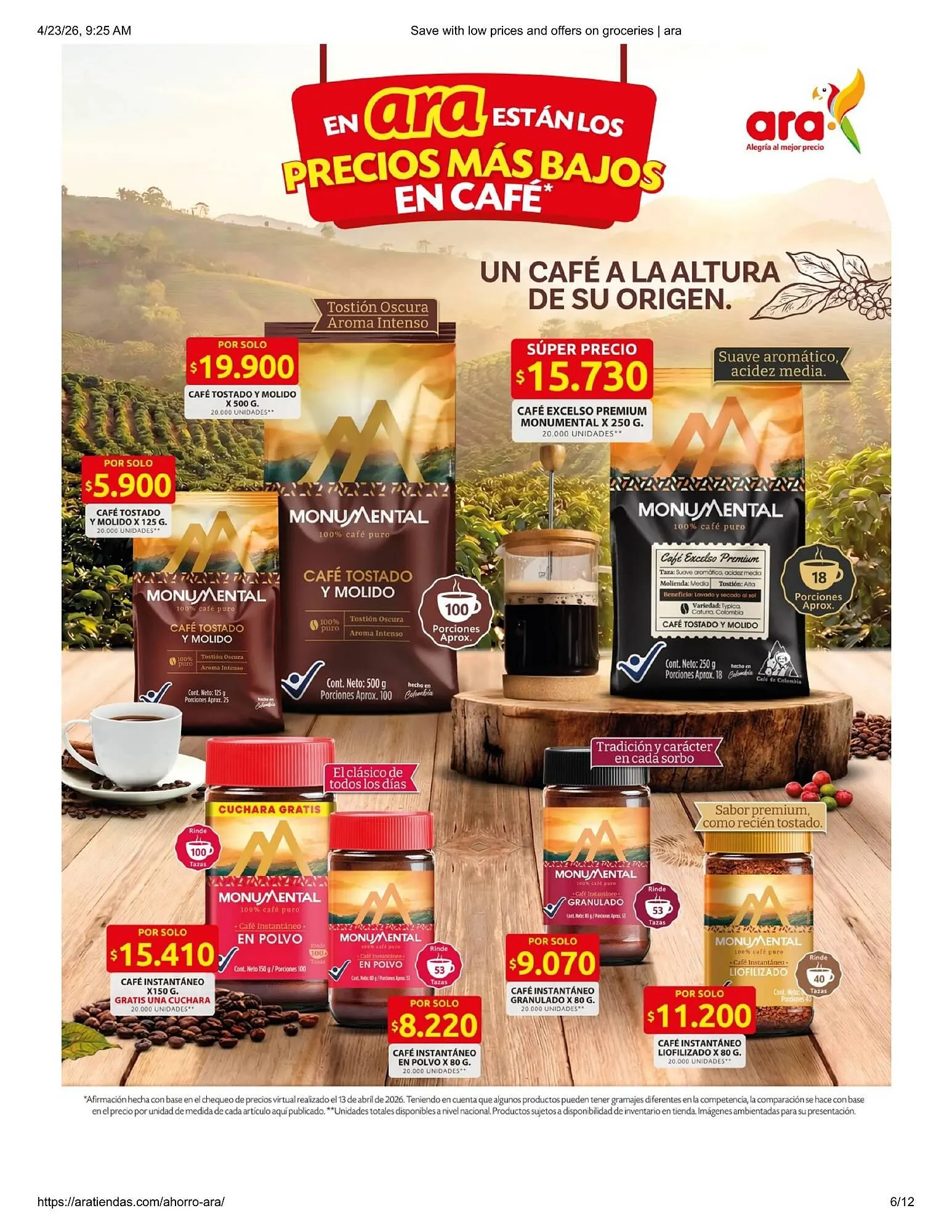 Catalogo de Catálogo Ara 23 de abril al 26 de mayo 2026 - Pag 6