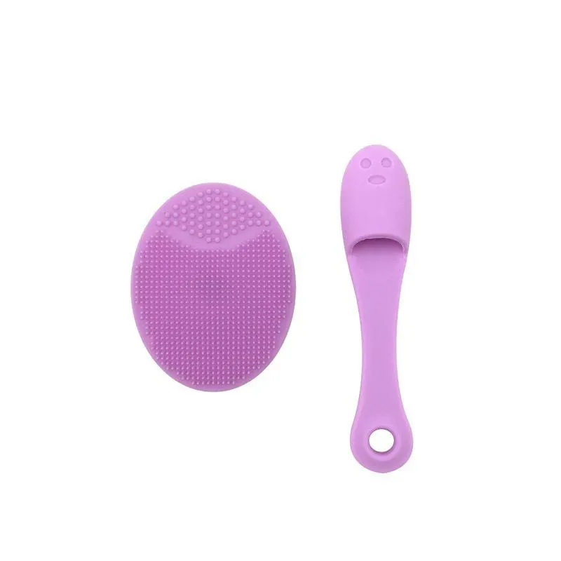 Juego de Limpieza Facial 2 Pzas Pink Me Lila