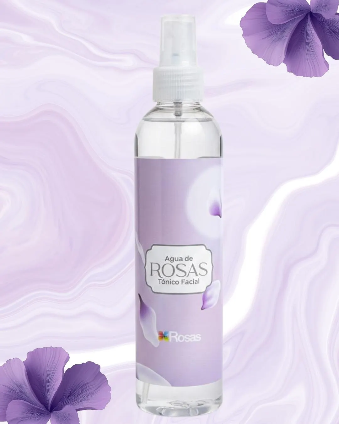 AGUA DE ROSAS CRISTAL * 240 ML