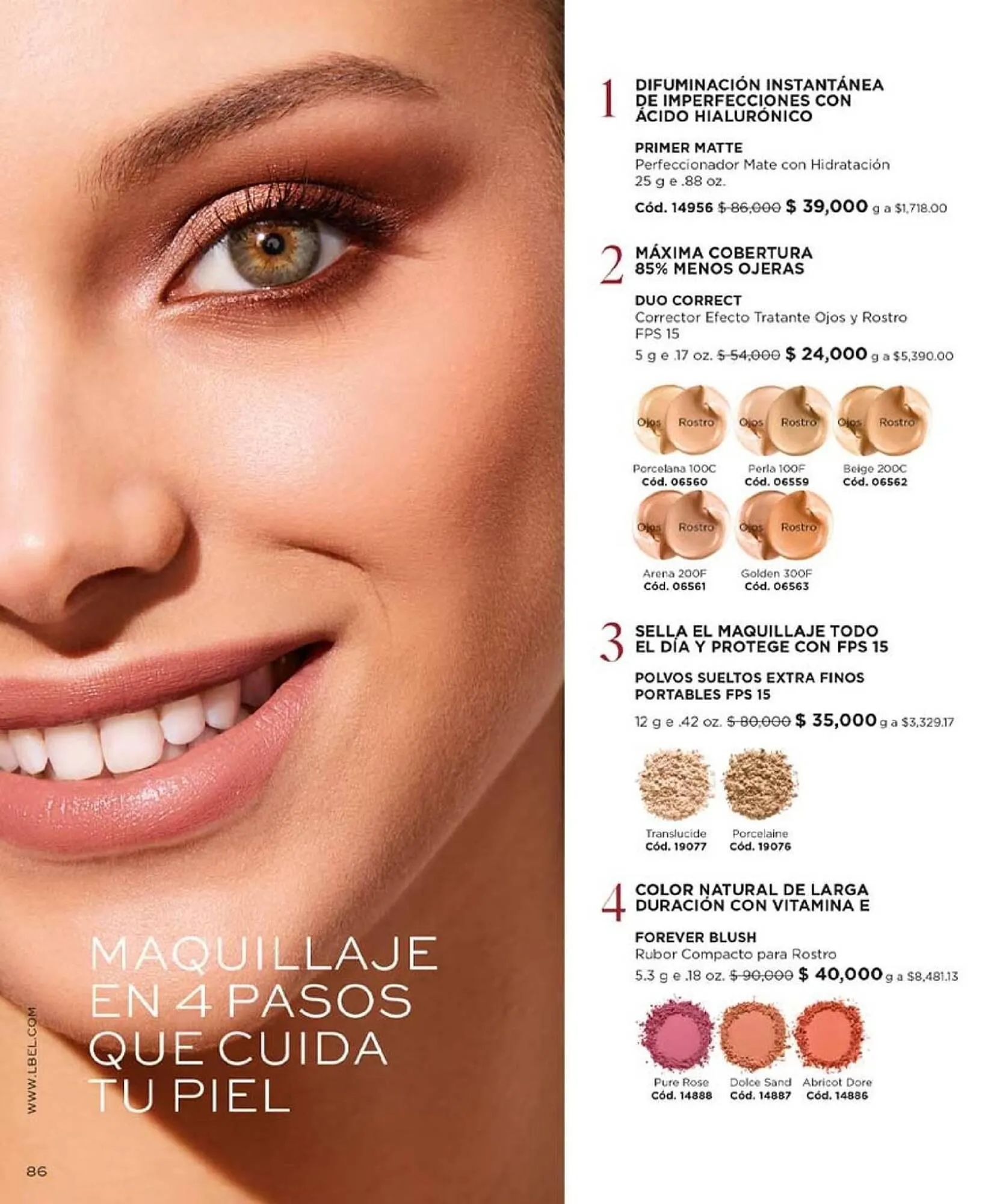 Catalogo de Catálogo L'bel 4 de abril al 12 de mayo 2024 - Pag 84