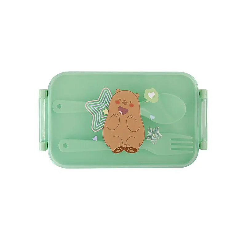 Contenedor Para Lunch De Grizzly We Bare Bears Collection 4.0 470 Ml- Wbb