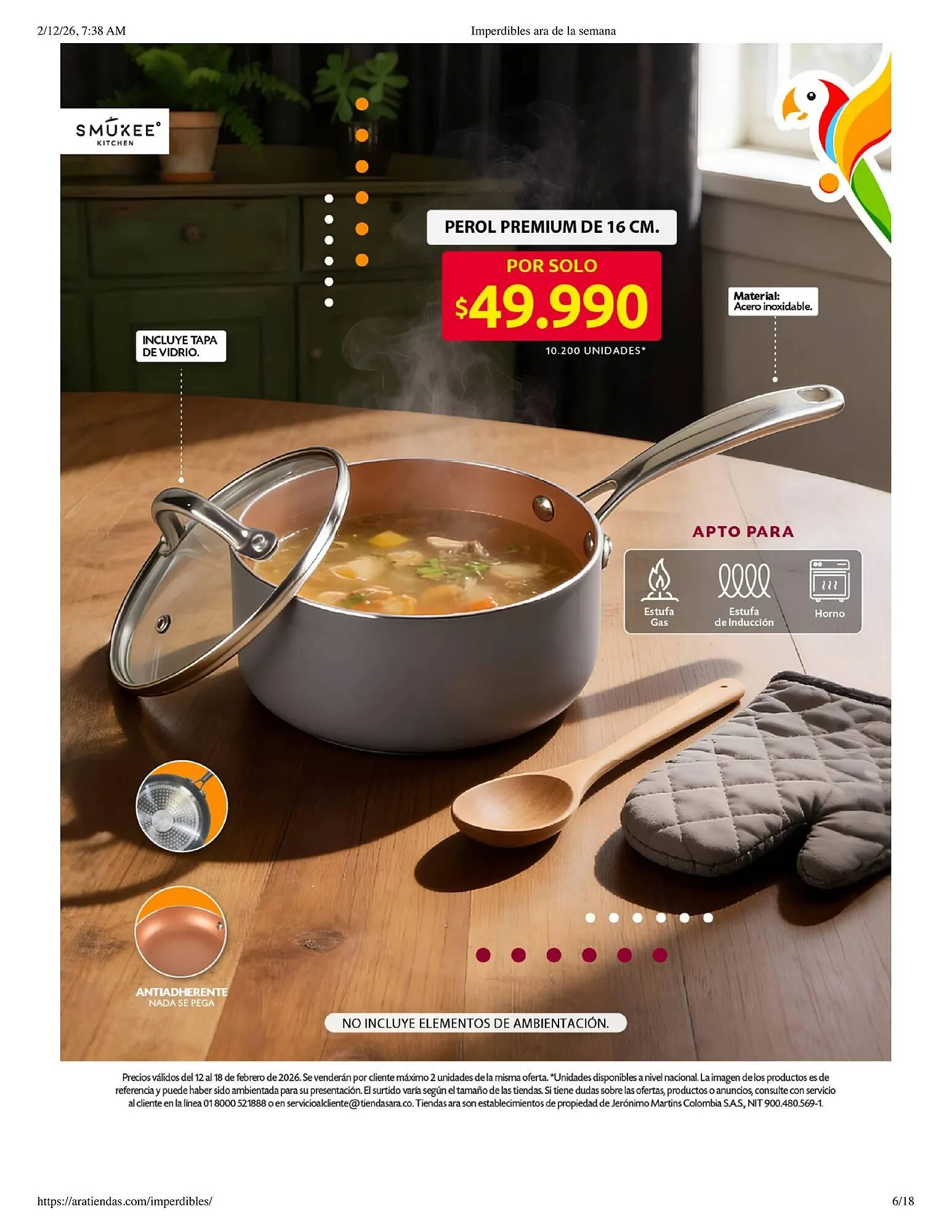 Catalogo de Catálogo Ara 12 de febrero al 18 de febrero 2026 - Pag 6