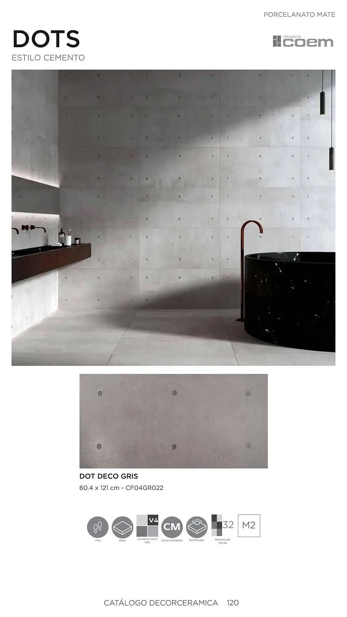 Catalogo de Catálogo Decorceramica 6 de noviembre al 6 de mayo 2025 - Pag 120