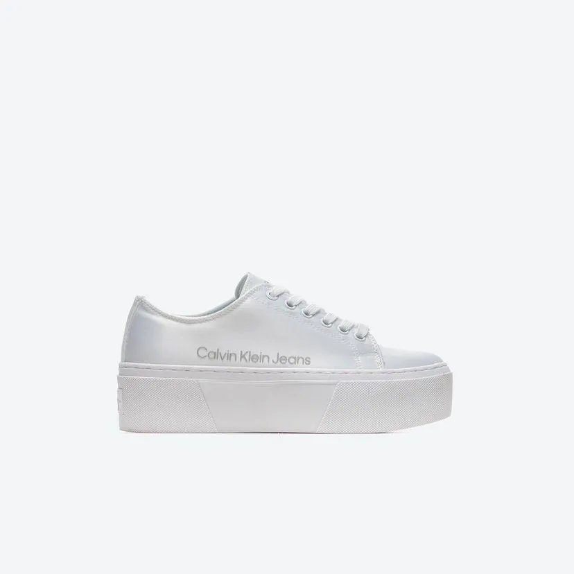 Tenis Casuales Mujer Calvin Klein Td32 Blanco