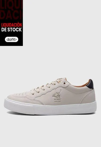 Tenis Lifestyle Beige-Blanco-Negro Royal County of Berkshire Polo Club
