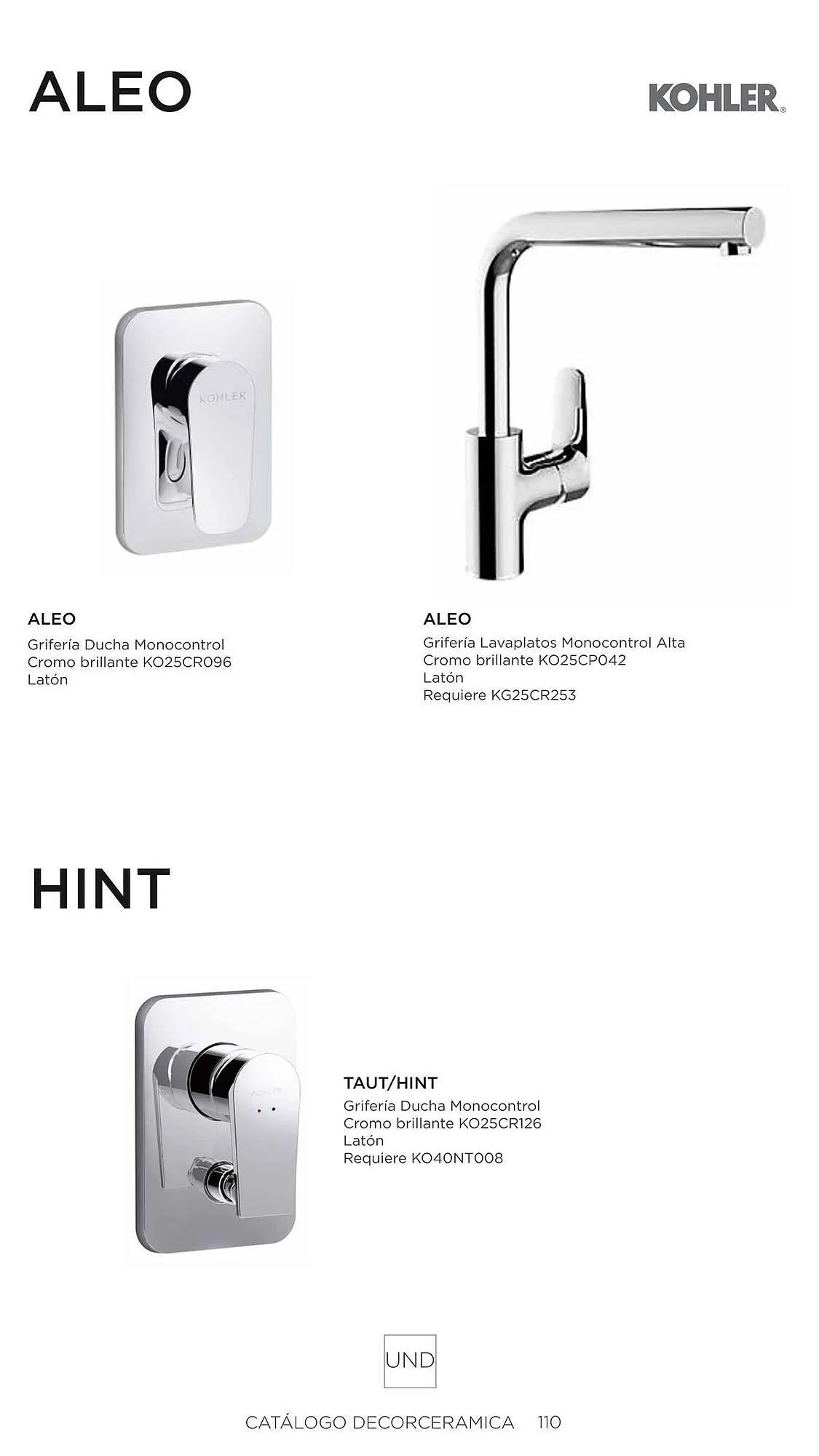 Catalogo de Catálogo Decorceramica 6 de noviembre al 6 de mayo 2025 - Pag 110