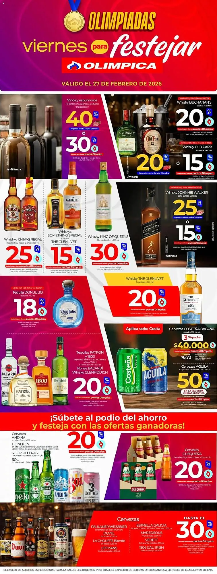 Catálogo Olímpica - 1