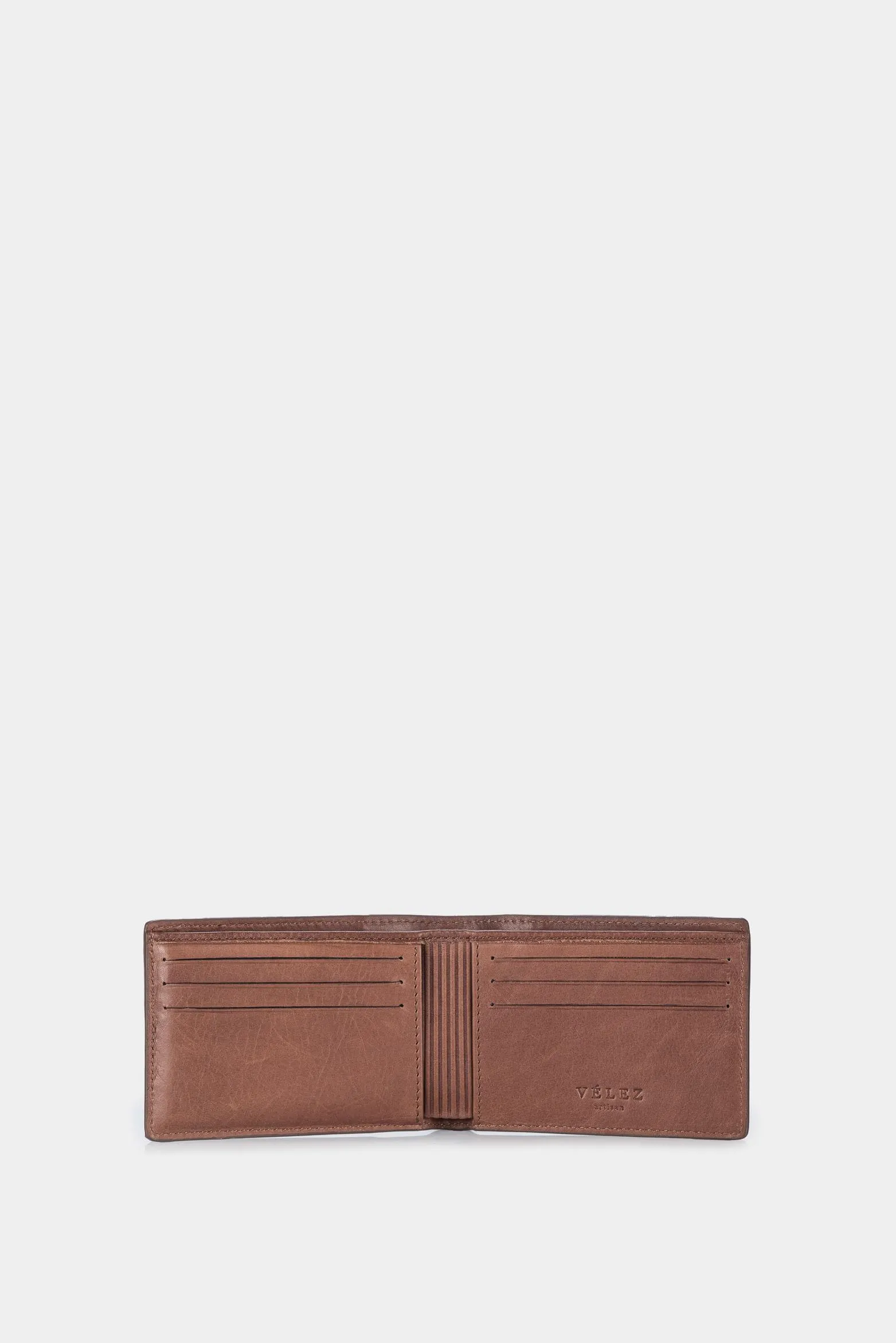 Billetera draco de cuero para hombre mezcla de texturas
