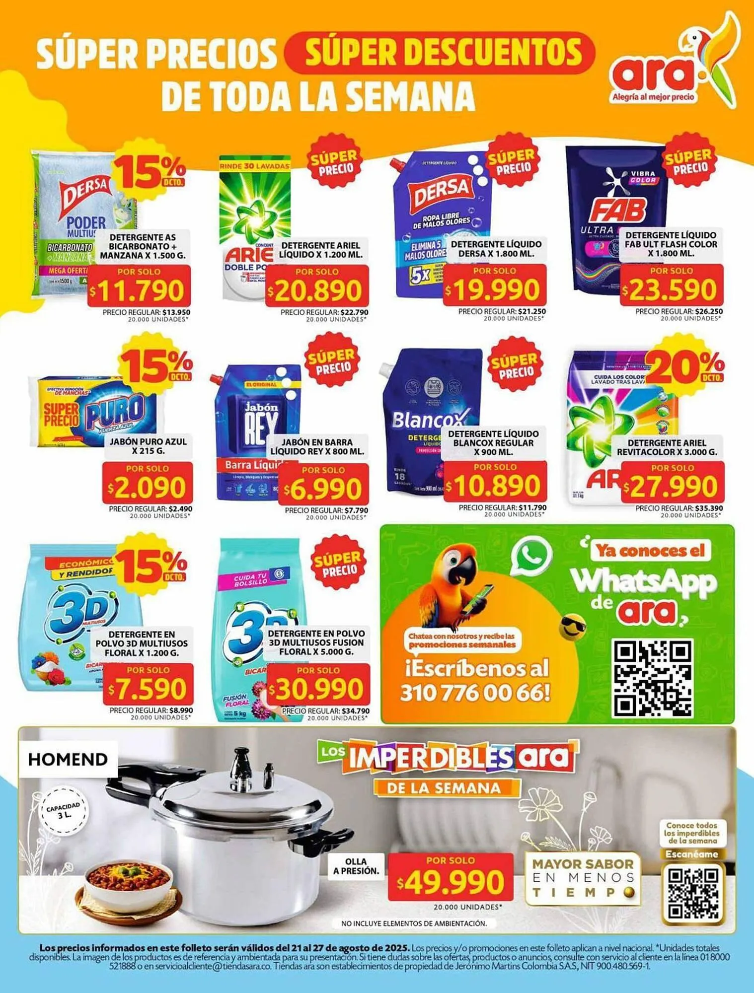 Catalogo de Catálogo Ara 21 de agosto al 28 de agosto 2025 - Pag 11