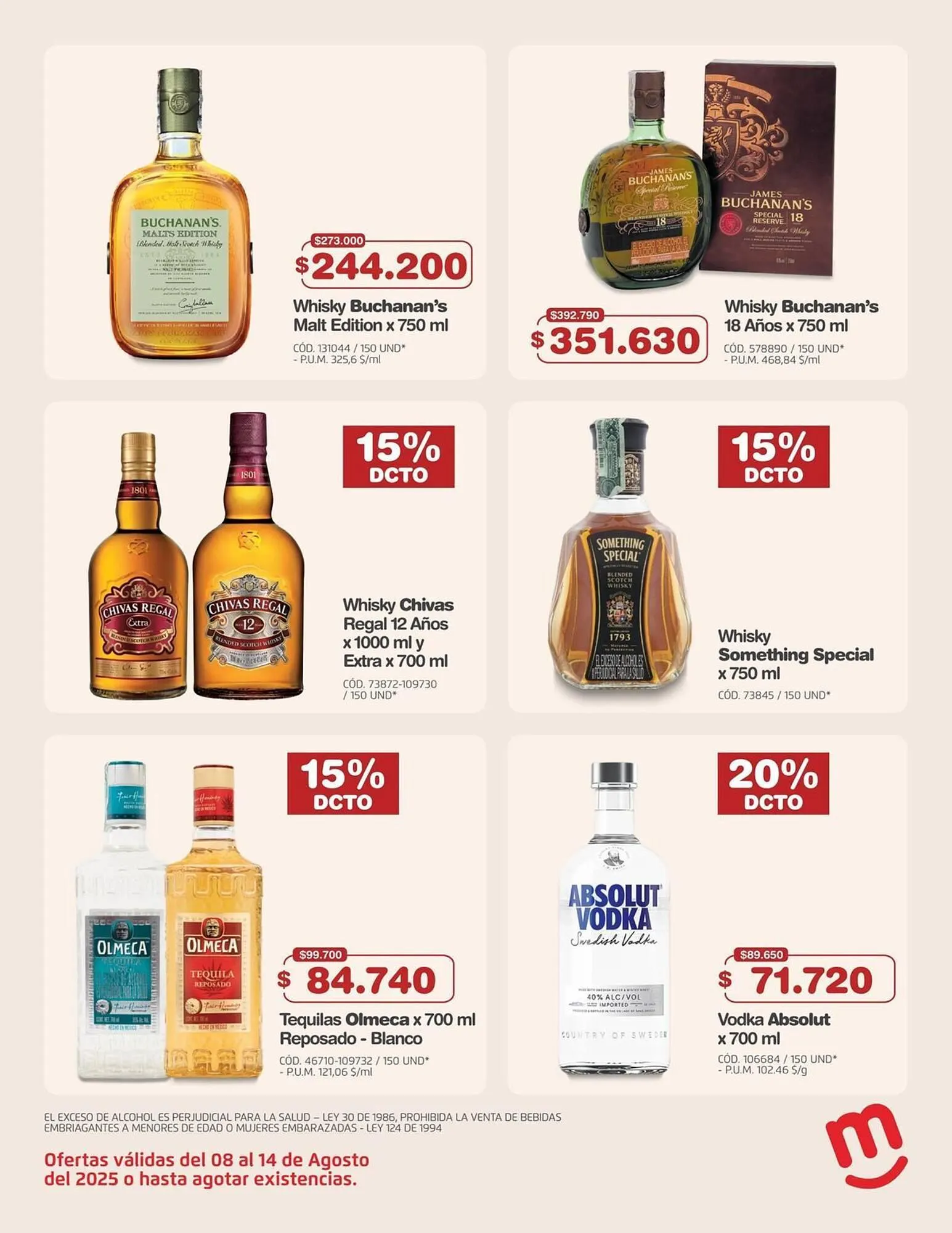 Catalogo de Catálogo Makro 8 de agosto al 14 de agosto 2025 - Pag 14