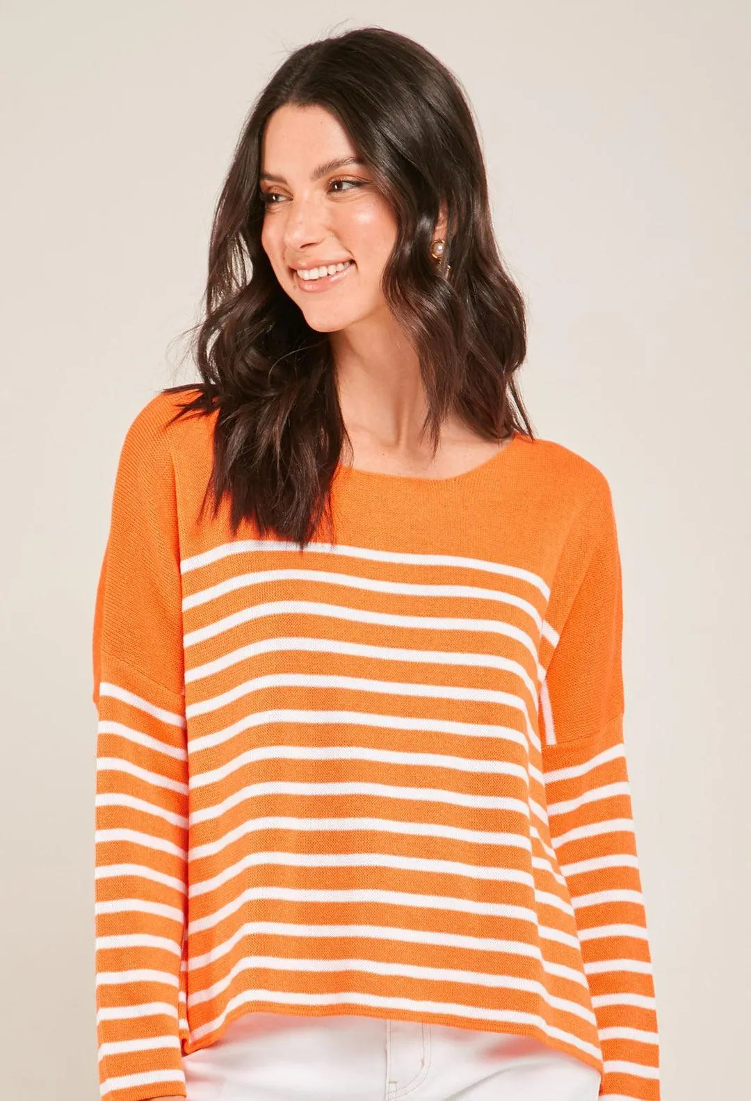 Blusa Tejida Rayas Mujer - SALE