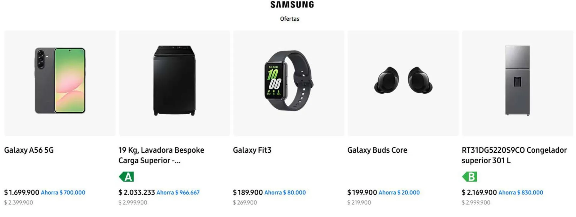 Catalogo de Catálogo Samsung 20 de enero al 8 de febrero 2026 - Pag 1