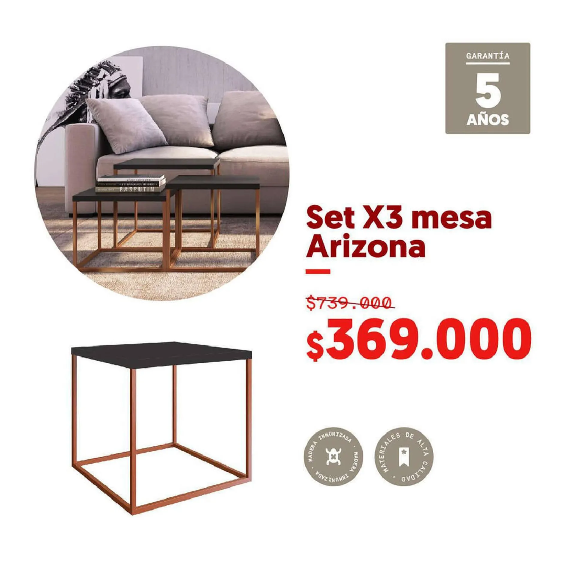 Catalogo de Catálogo Muebles Jamar 6 de noviembre al 14 de marzo 2024 - Pag 6