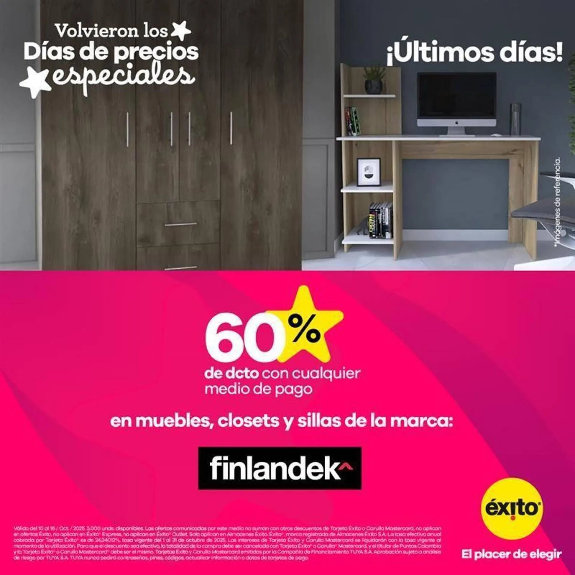 Catalogo de Catálogo Éxito 11 de octubre al 13 de octubre 2025 - Pag 1