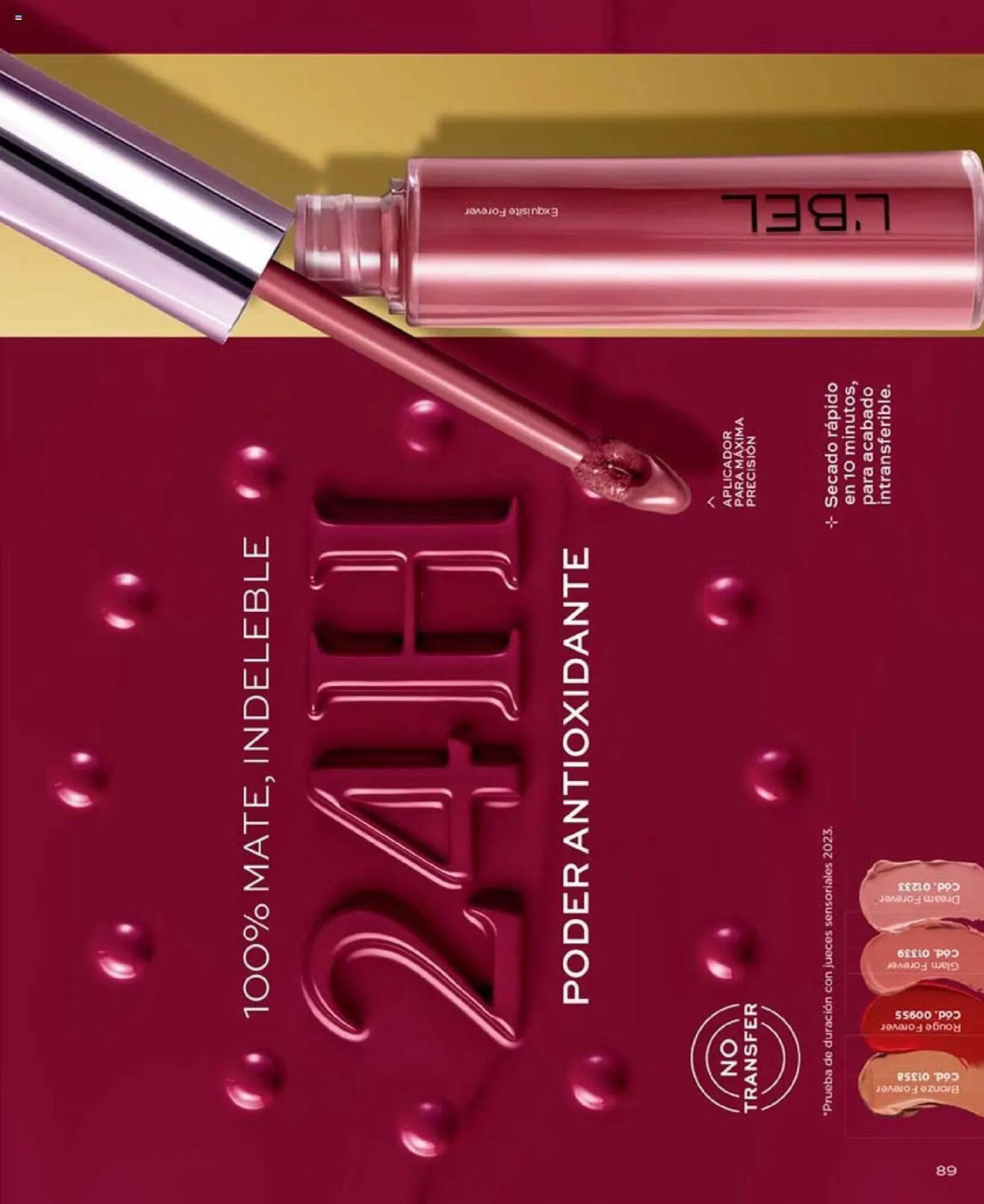 Catalogo de Catálogo L'bel 12 de septiembre al 2 de octubre 2023 - Pag 89