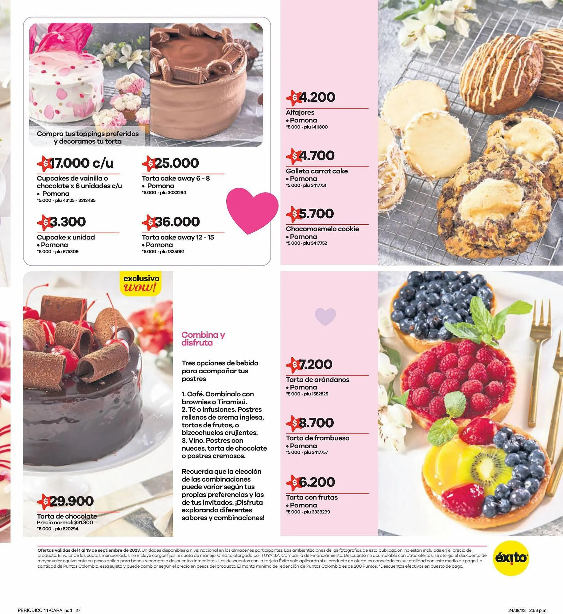 Catalogo de Catálogo Éxito 1 de septiembre al 19 de septiembre 2023 - Pag 27