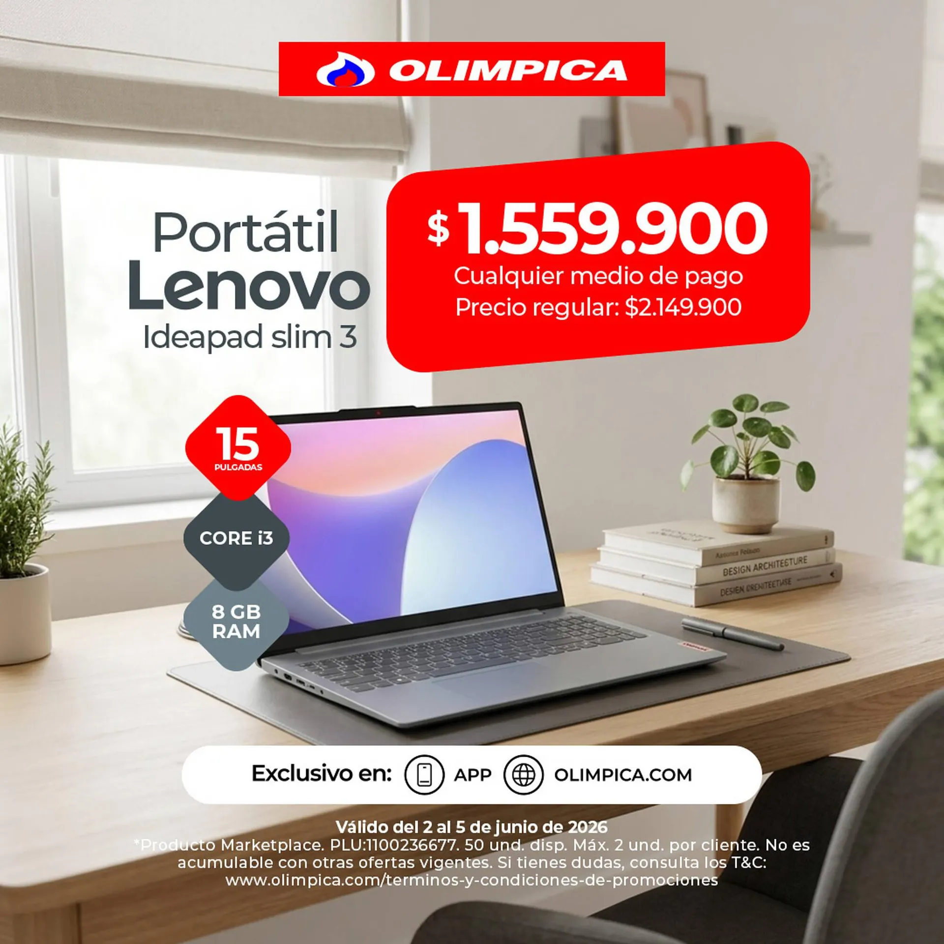Catalogo de Catálogo Olímpica 3 de junio al 5 de junio 2026 - Pag 3