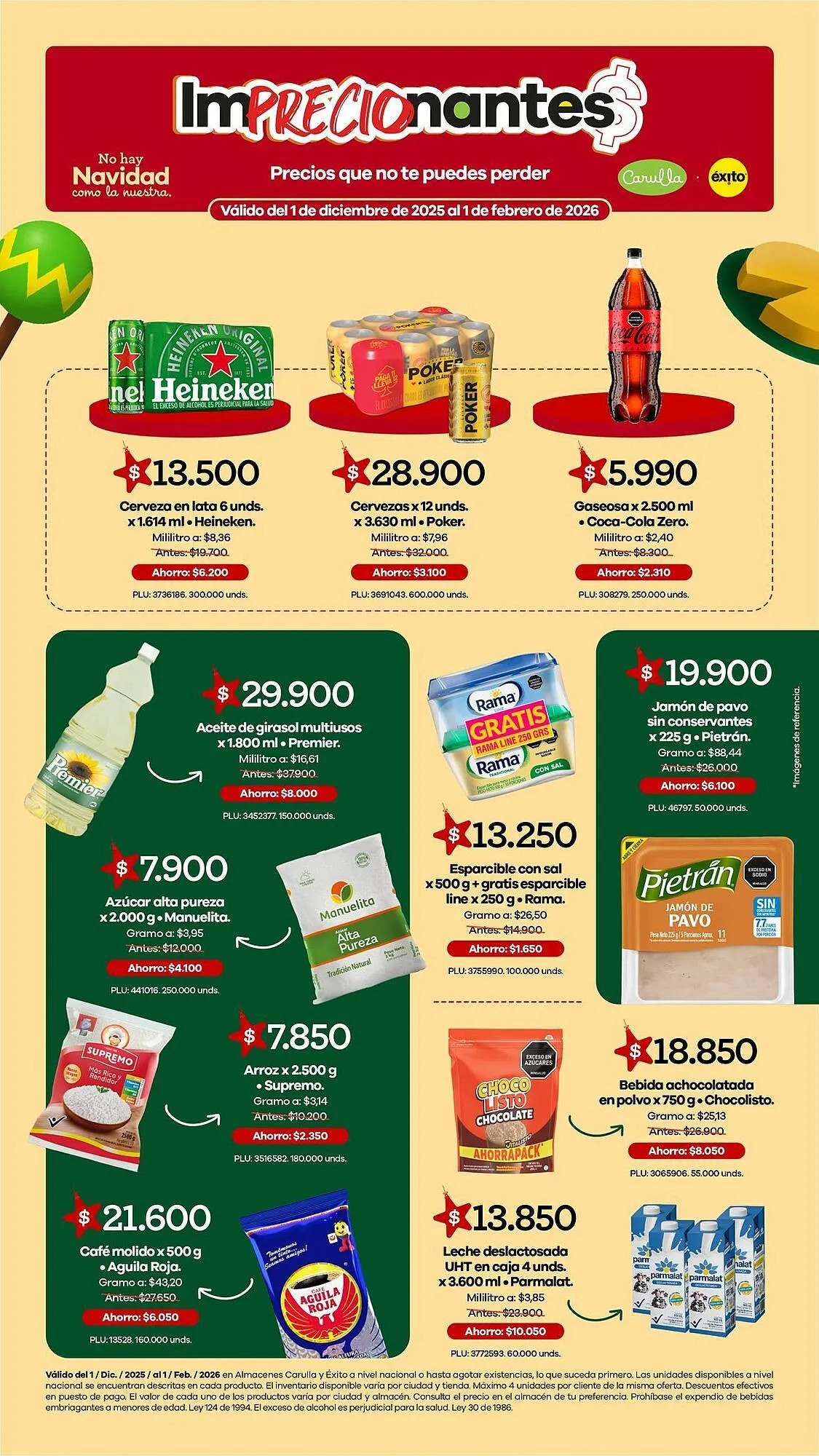 Catalogo de Catálogo Carulla 1 de diciembre al 1 de febrero 2026 - Pag 1