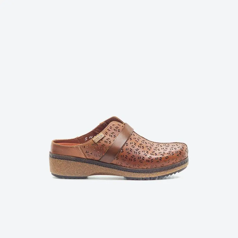 Zueco Casual Mujer Pikolinos Z1ht Café