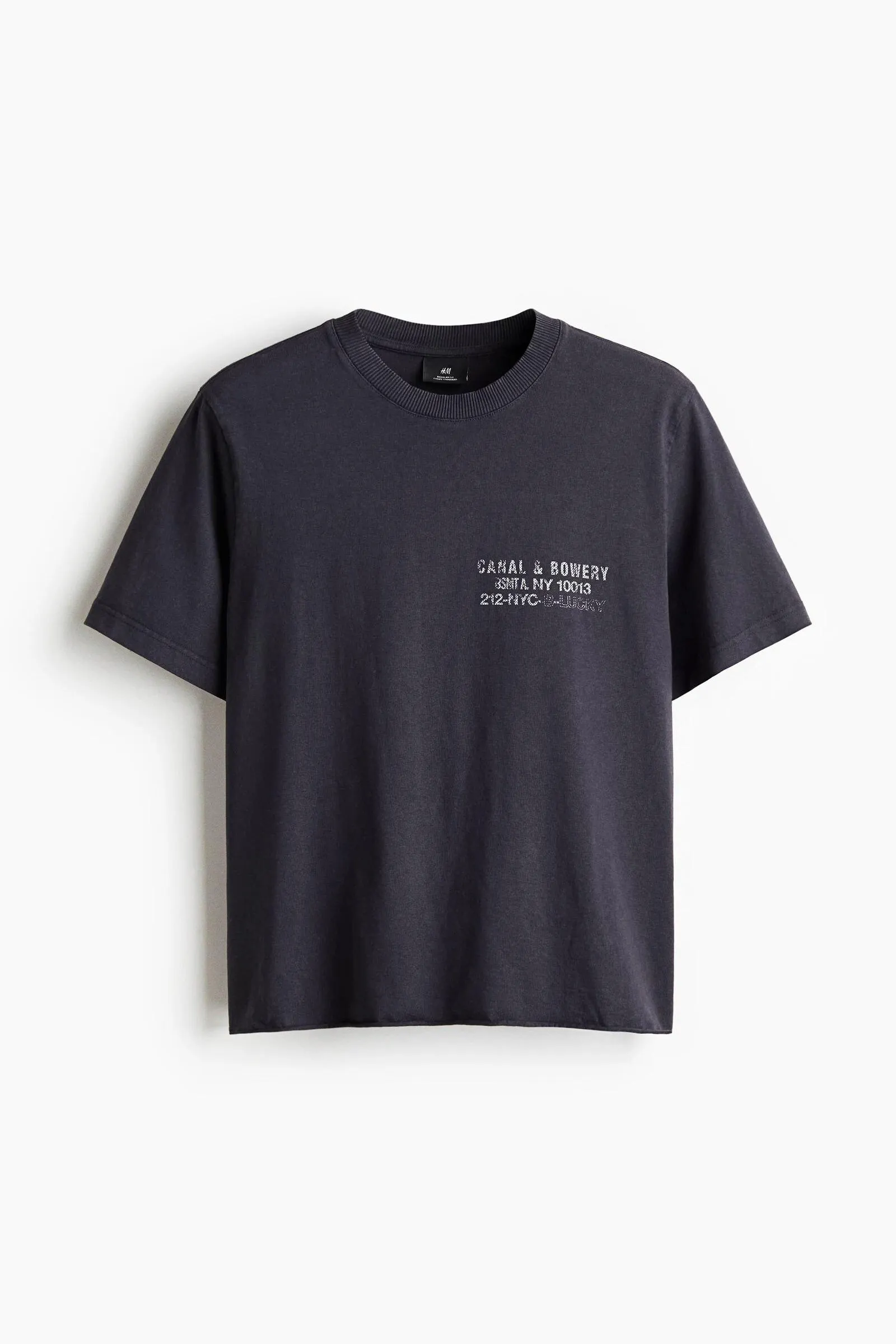 Camiseta Regular Fit en algodón con estampado