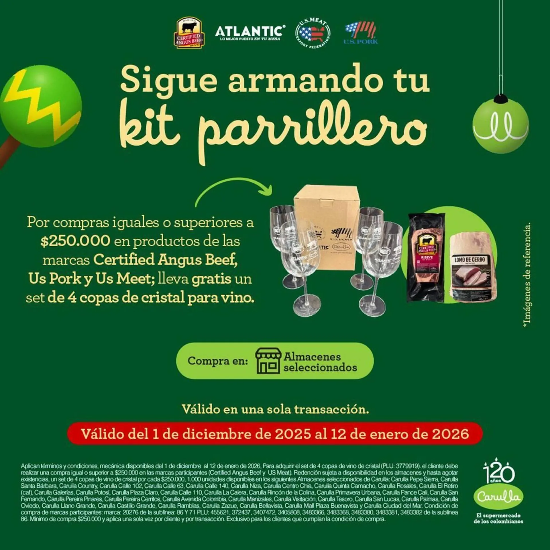 Catalogo de Catálogo Carulla 2 de diciembre al 12 de enero 2026 - Pag 1