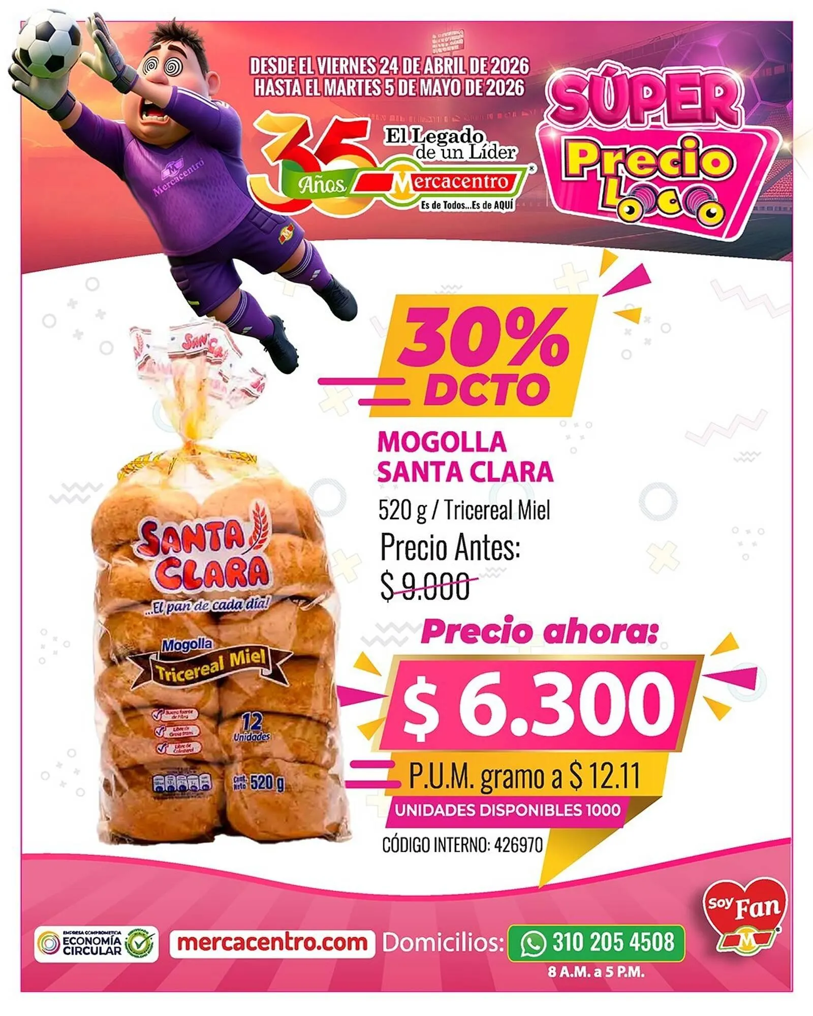 Catalogo de Catálogo MercaCentro 4 de mayo al 5 de mayo 2026 - Pag 9