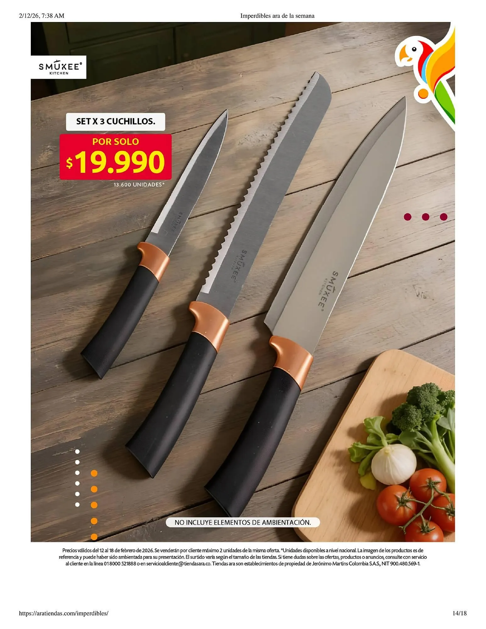 Catalogo de Catálogo Ara 12 de febrero al 18 de febrero 2026 - Pag 14