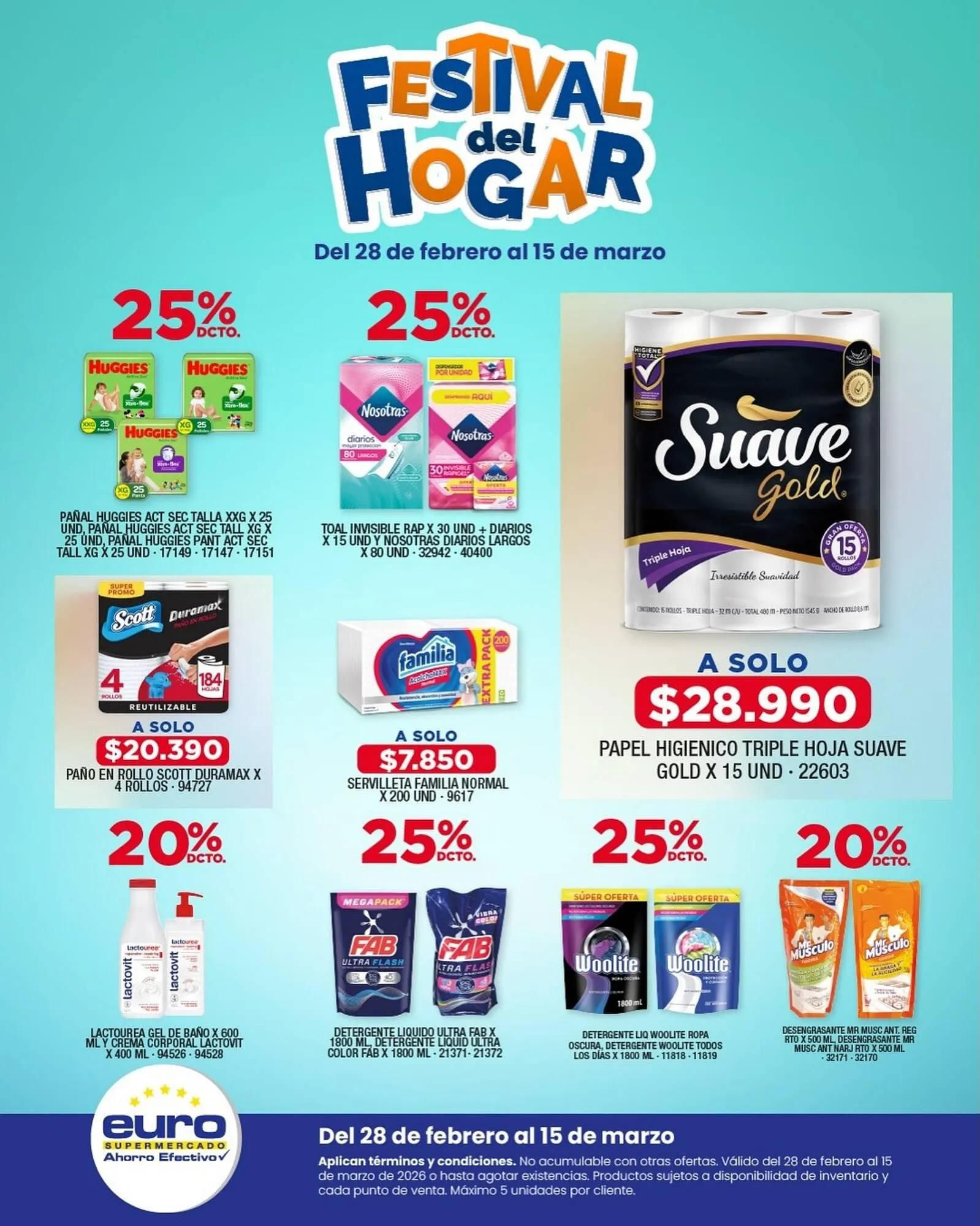 Catalogo de Catálogo Euro Supermercados 3 de marzo al 15 de marzo 2026 - Pag 4