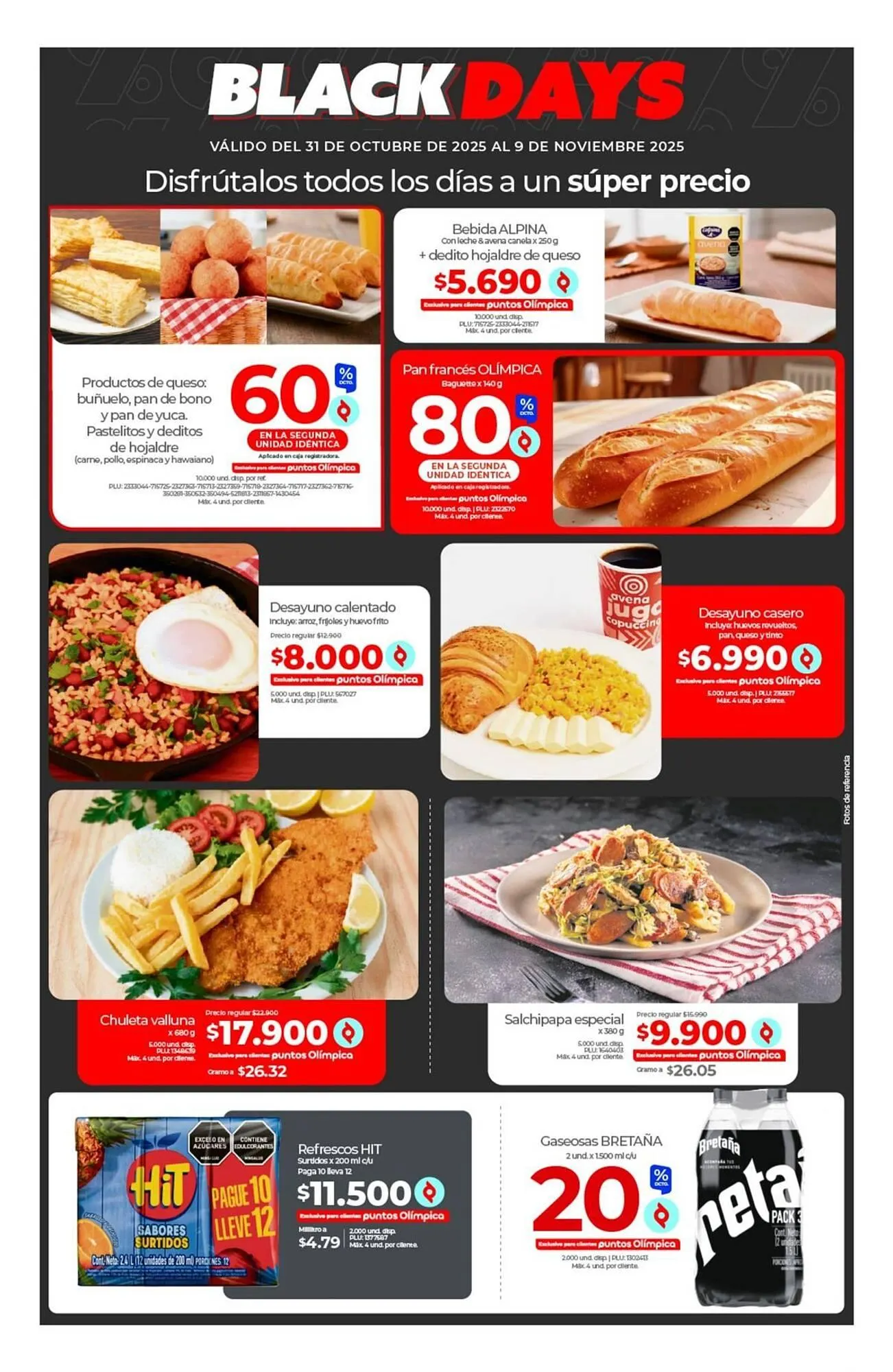 Catalogo de Catálogo Olímpica 31 de octubre al 9 de noviembre 2025 - Pag 5