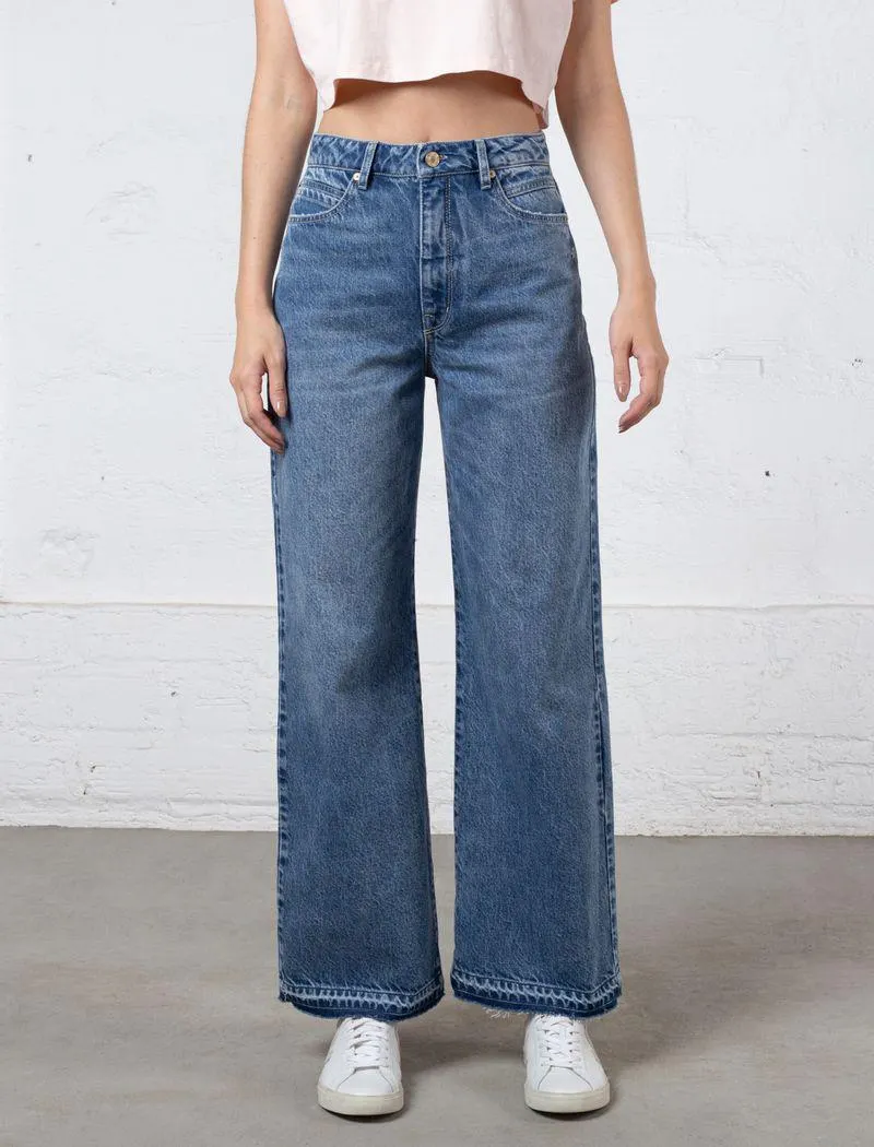 Jean Wide Leg Long