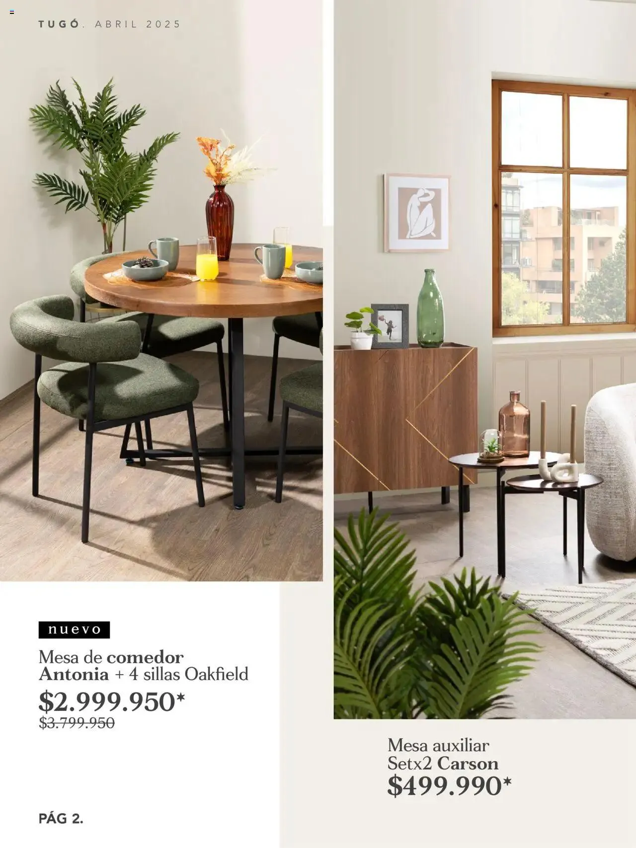 Catalogo de Tugó - Catálogo 3 de abril al 29 de abril 2025 - Pag 2