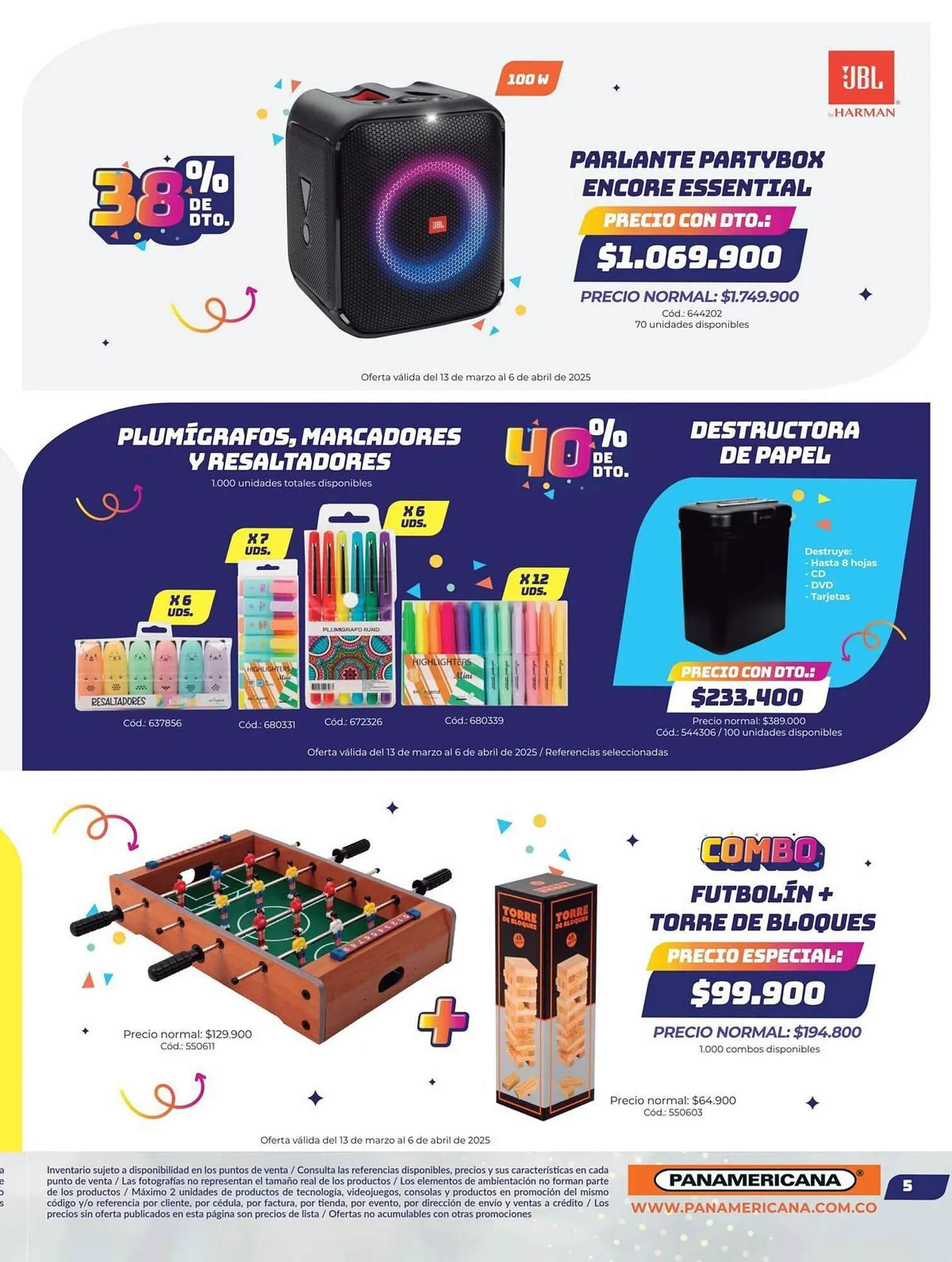 Catalogo de Catálogo Panamericana 20 de marzo al 5 de abril 2025 - Pag 5