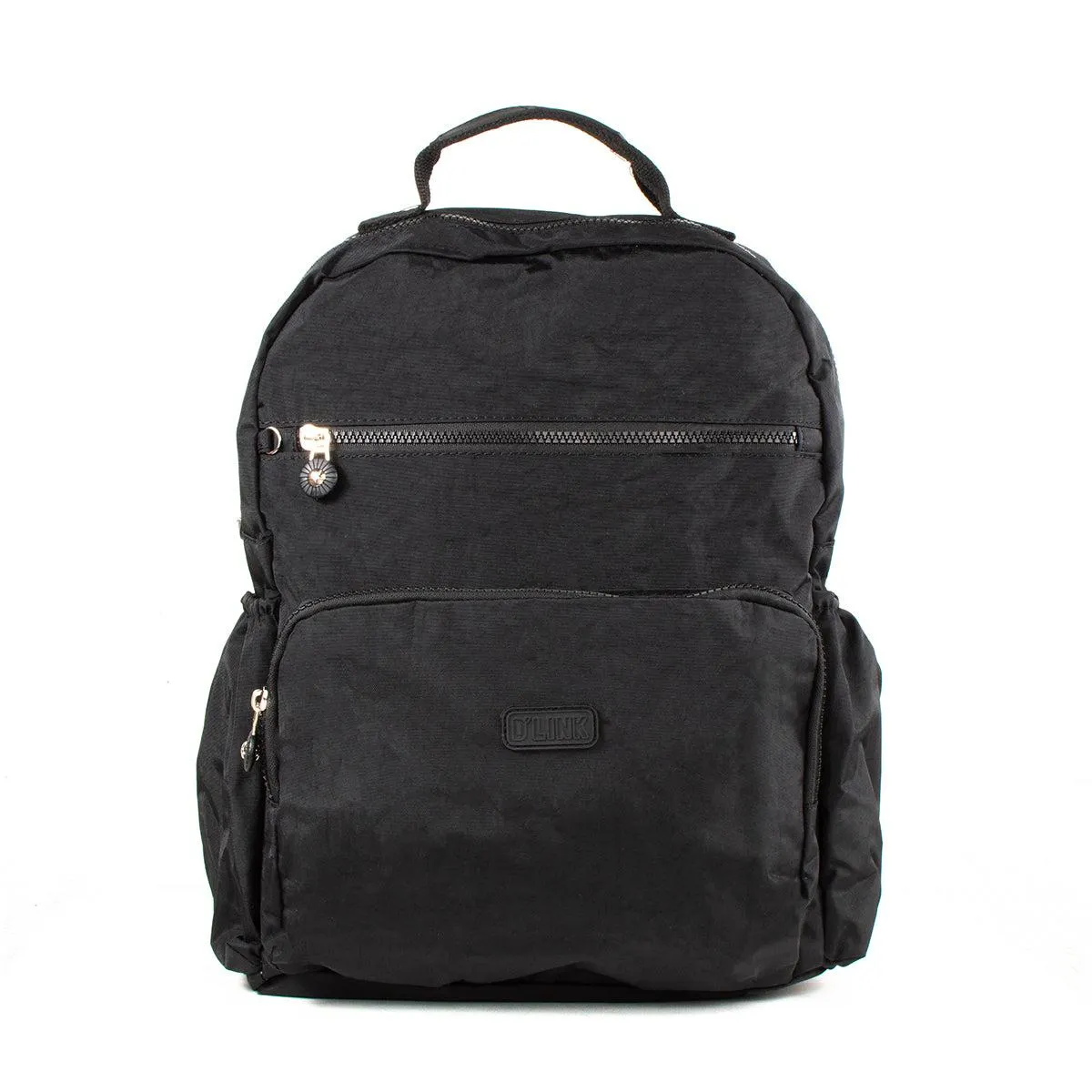 Morral de lona color negro, para dama