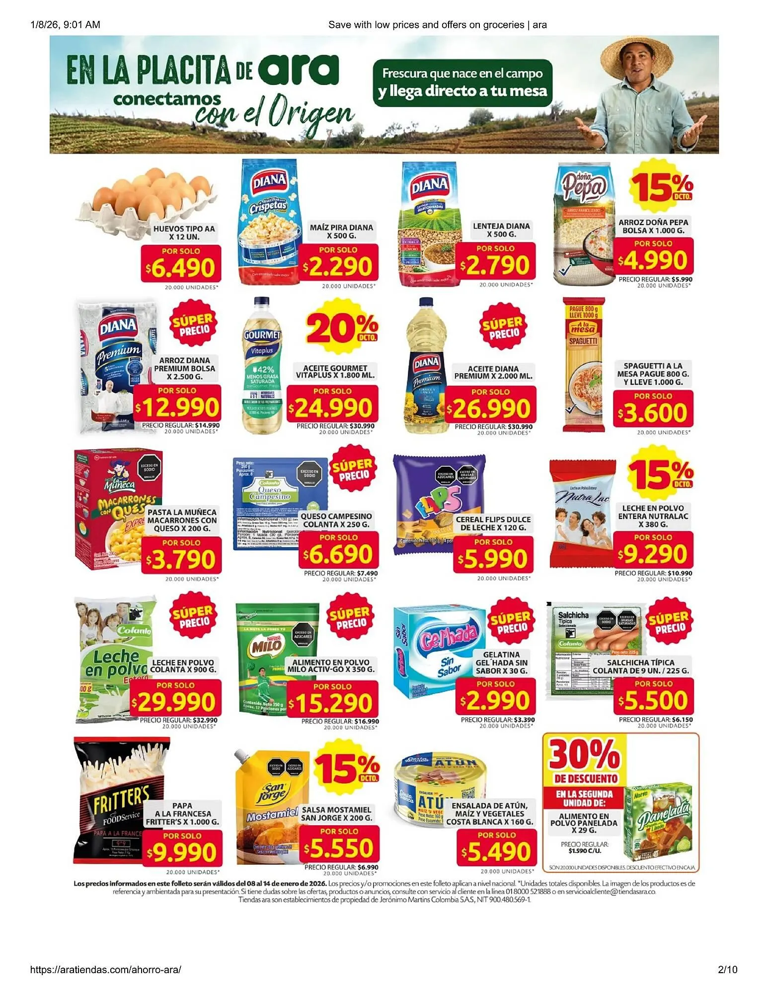 Catalogo de Catálogo Ara 8 de enero al 14 de enero 2026 - Pag 2