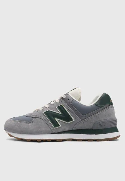 Tenis Lifestyle Gris-Verde-Marfil New Balance 574