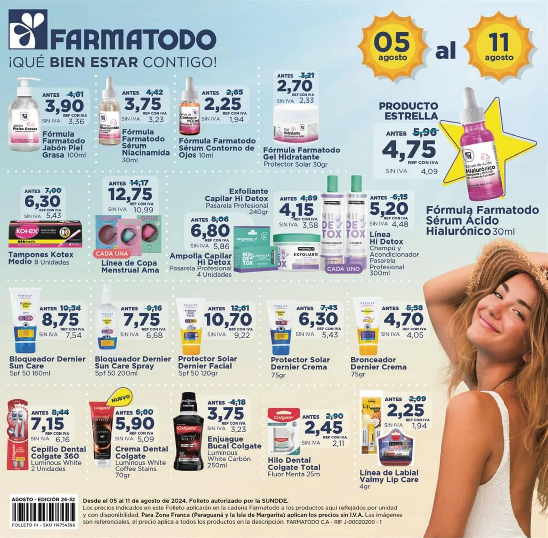 Catalogo de Catálogo FarmaTodo 7 de agosto al 21 de agosto 2024 - Pag 1