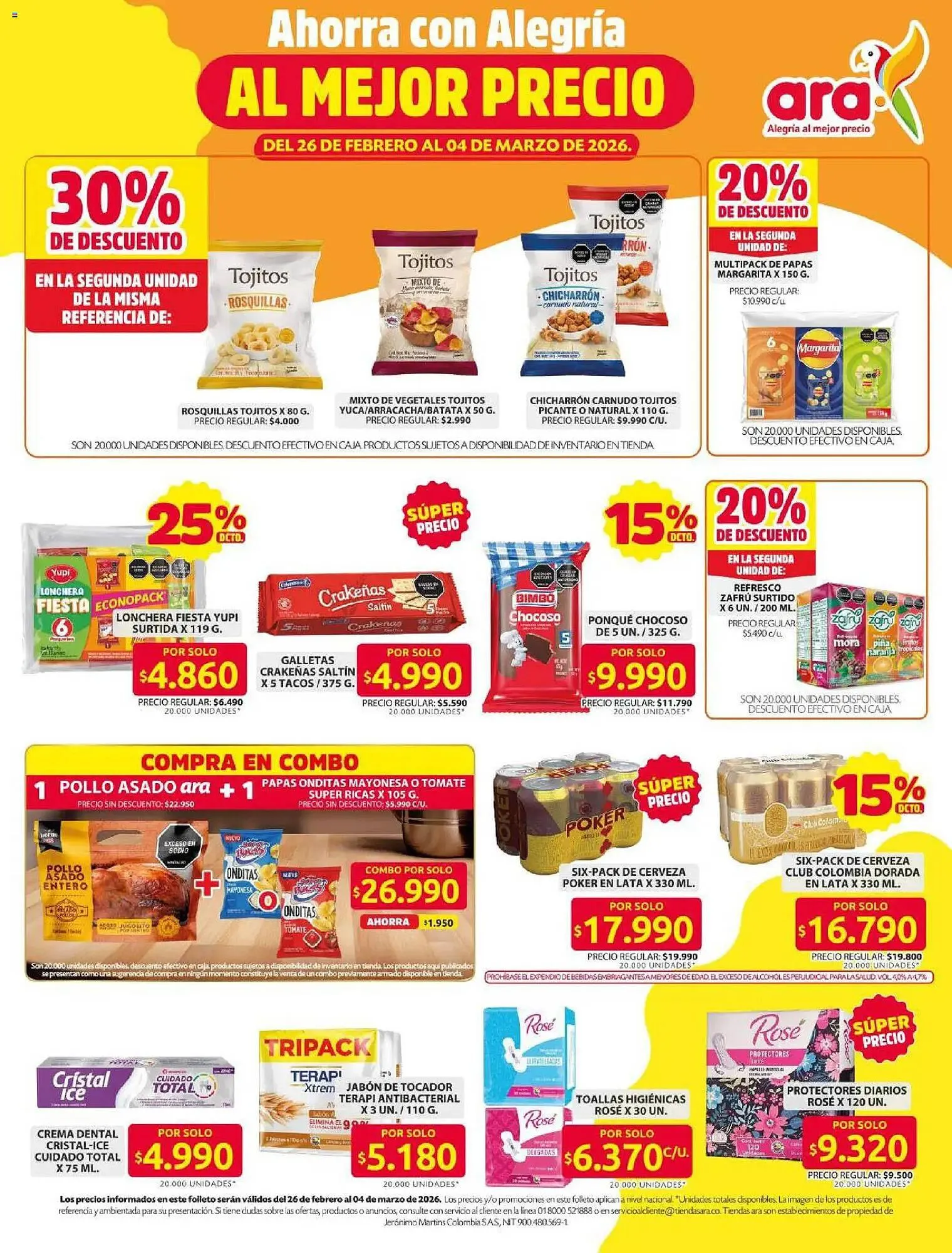 Catalogo de Catálogo Ara 26 de febrero al 5 de marzo 2026 - Pag 3