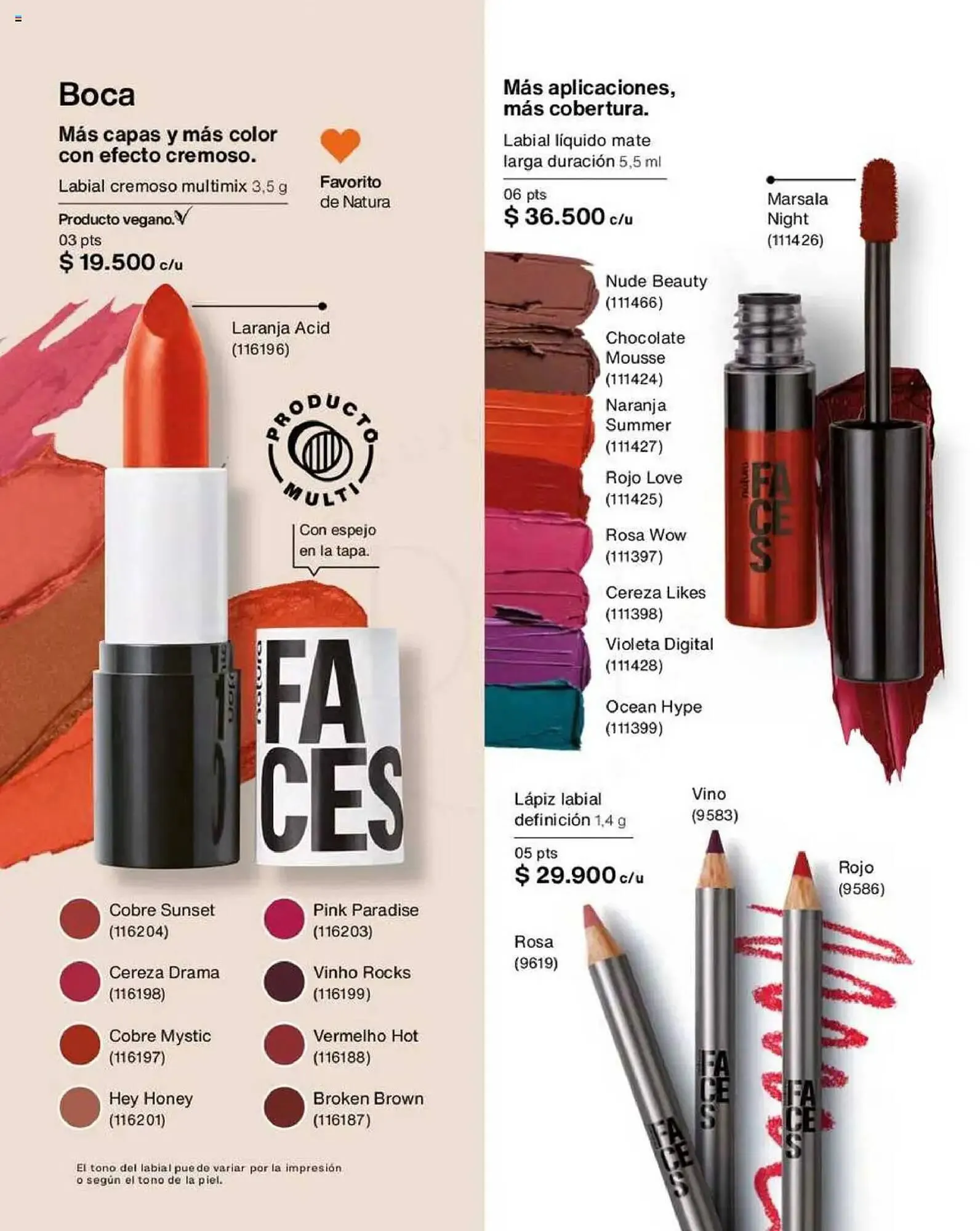 Catalogo de Catálogo Natura 1 de abril al 18 de mayo 2025 - Pag 260