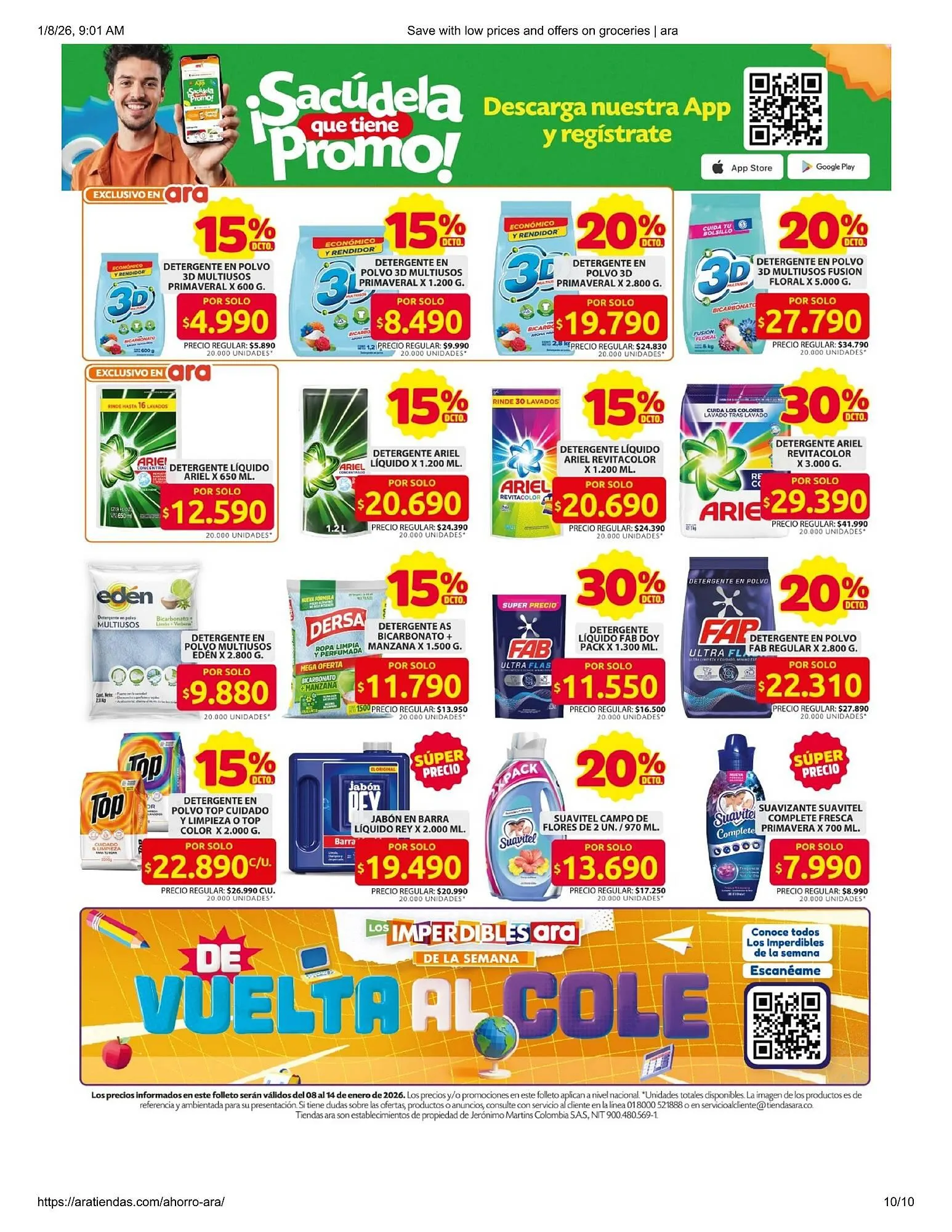 Catalogo de Catálogo Ara 8 de enero al 14 de enero 2026 - Pag 10