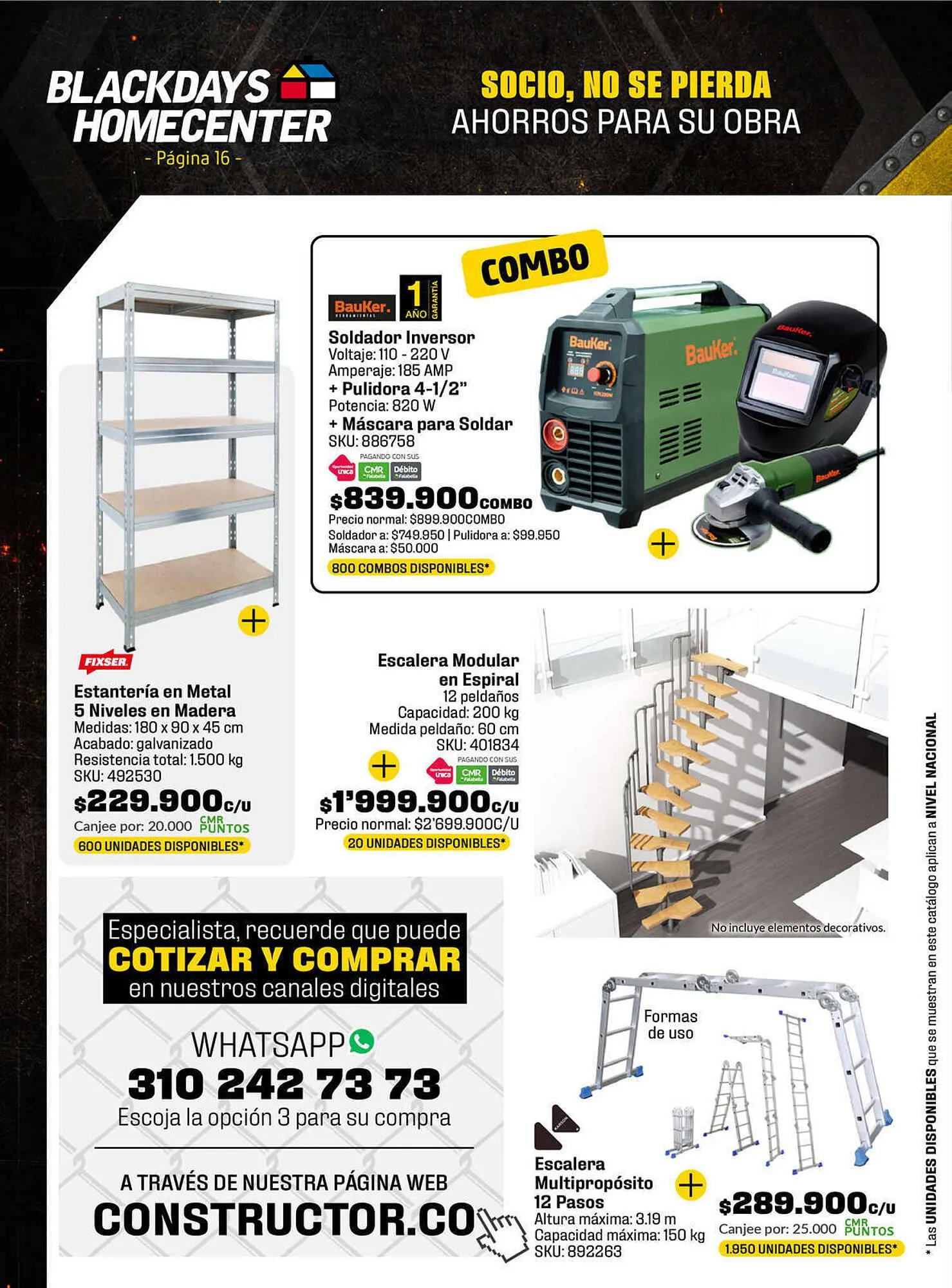 Catalogo de Catálogo Homecenter 10 de noviembre al 4 de diciembre 2023 - Pag 16