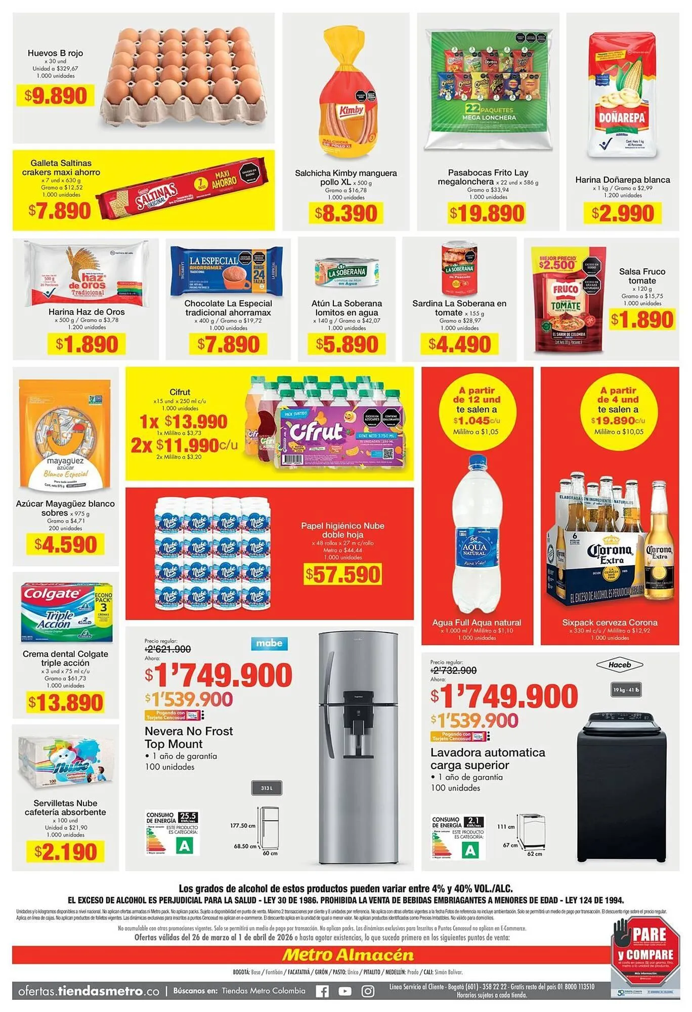 Catalogo de Catálogo Metro 26 de marzo al 1 de abril 2026 - Pag 2