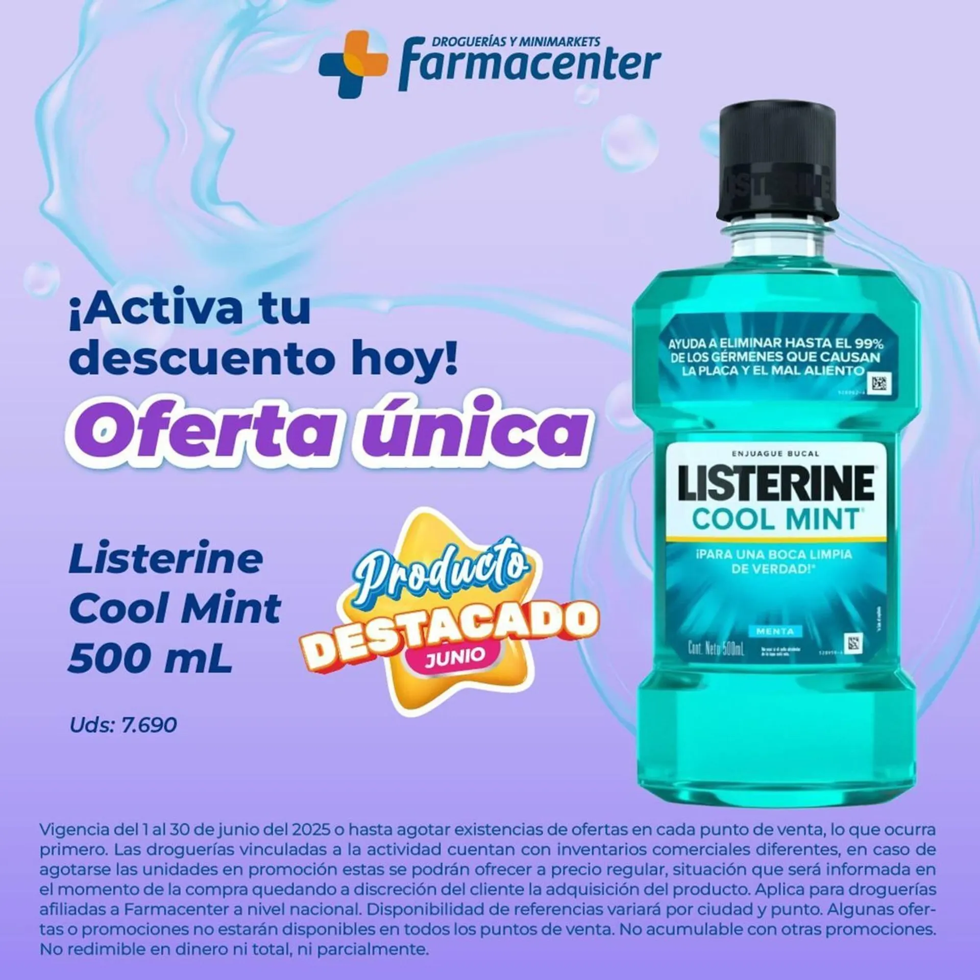 Catalogo de Catálogo Farmacenter 4 de junio al 30 de junio 2025 - Pag 1