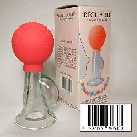 Extractor De Leche Plus Richard Vidrio Caja X 1 Und