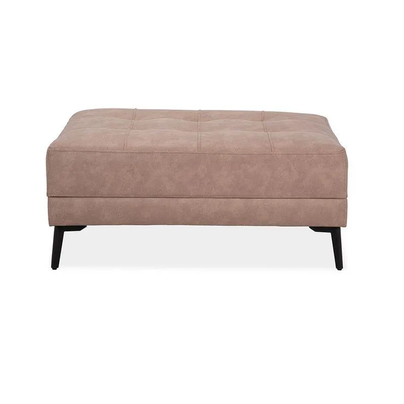 Puff Ferrer Tela Lincoln Mocca Pata Negra