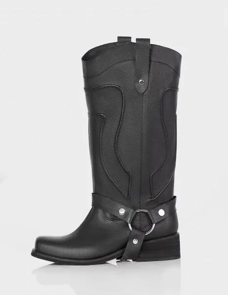 BOTAS BIKER VIGDIS NEGRO