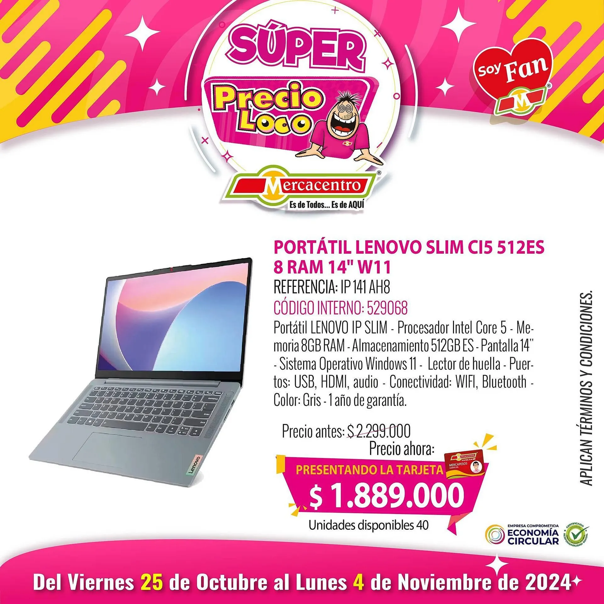 Catalogo de Catálogo MercaCentro 29 de octubre al 4 de noviembre 2024 - Pag 4