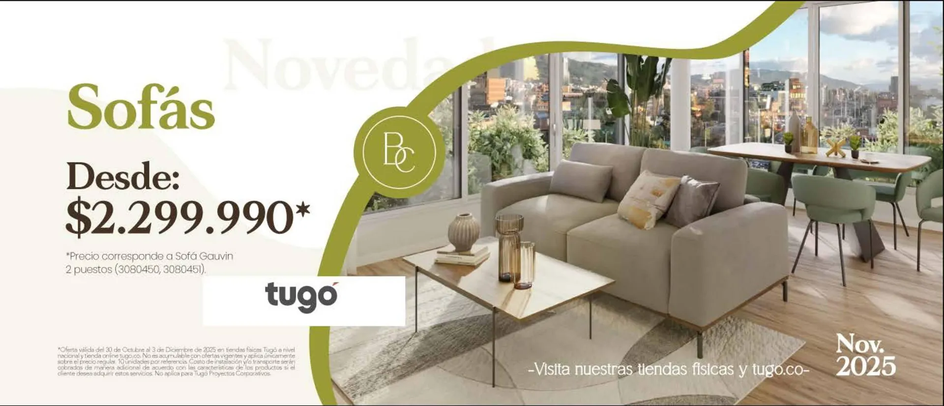 Catalogo de Catálogo Tugó 6 de noviembre al 3 de diciembre 2025 - Pag 1