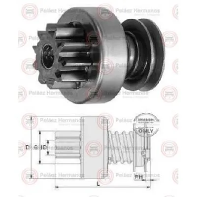 1649 - BENDIX ARRANQUE