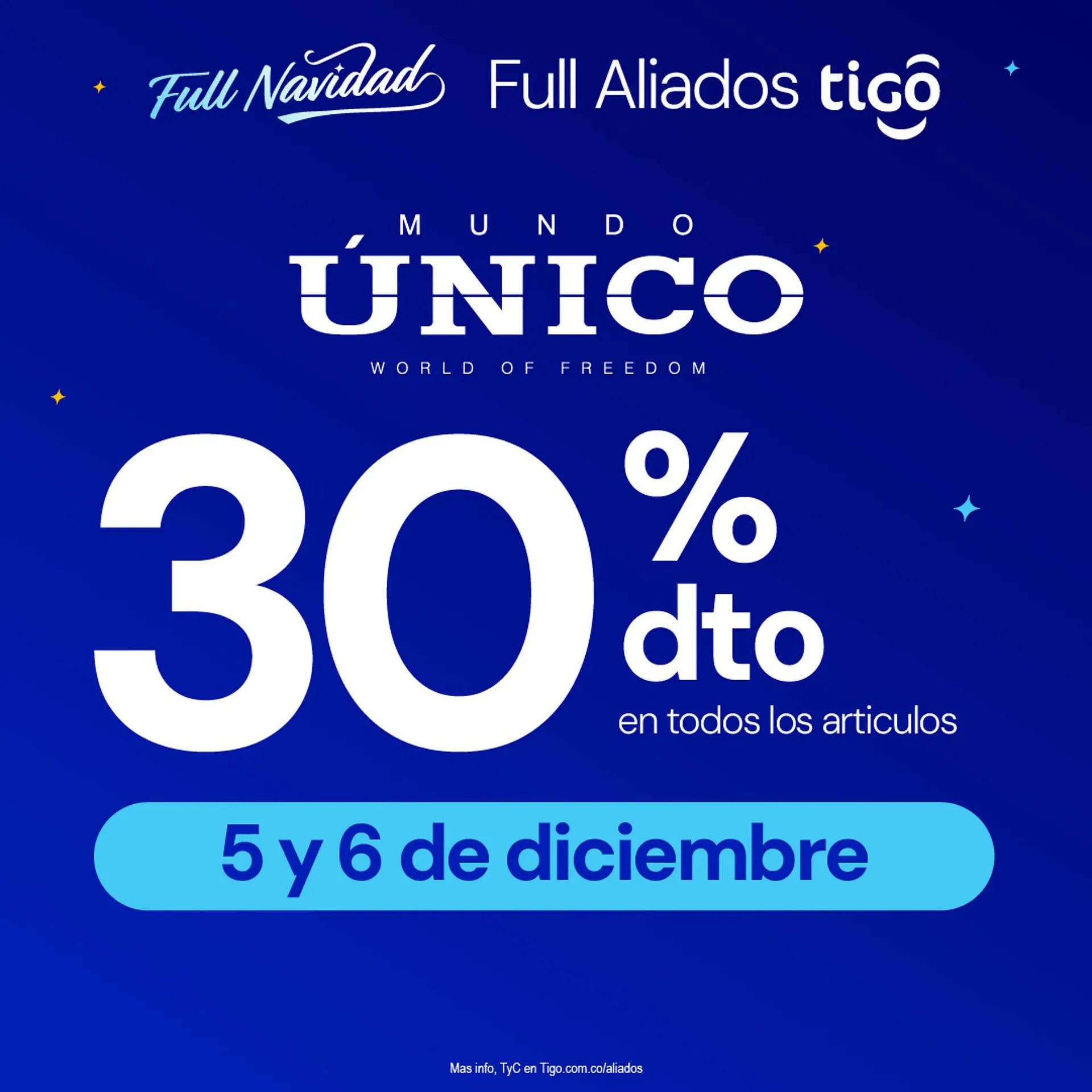Catalogo de Catálogo Tigo 5 de diciembre al 6 de diciembre 2025 - Pag 1
