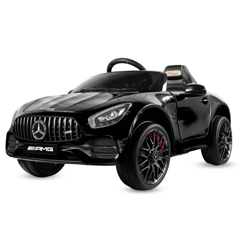 Carro eléctrico para niños licenciado Mercedes Benz Negro 12V